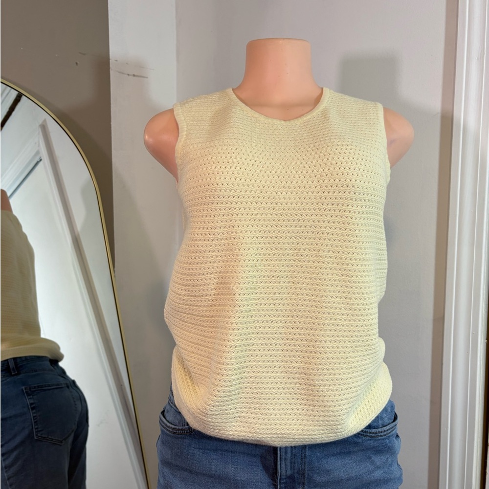 EP Pro Light Cream Knit Top